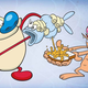 Ren and Stimpy, both voiced by Billy West (Photo: Nickelodeon)